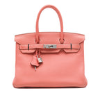 Hermès Clemence Birkin Retourne 30 - Orange
