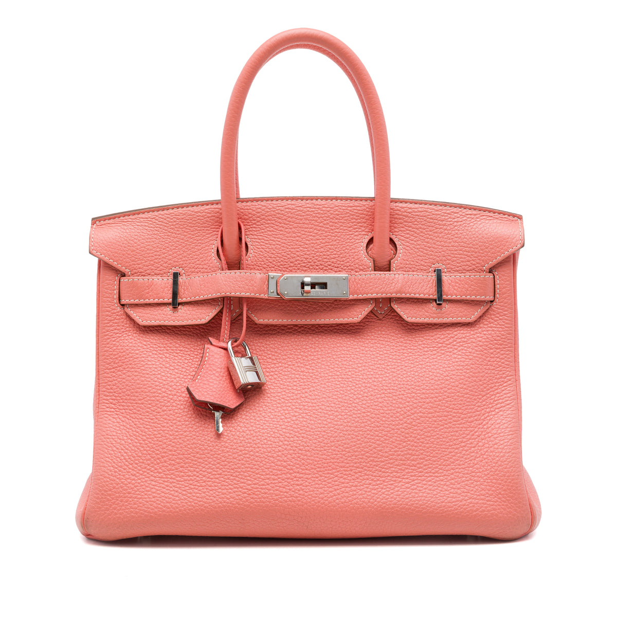 Hermès Clemence Birkin Retourne 30 - Orange