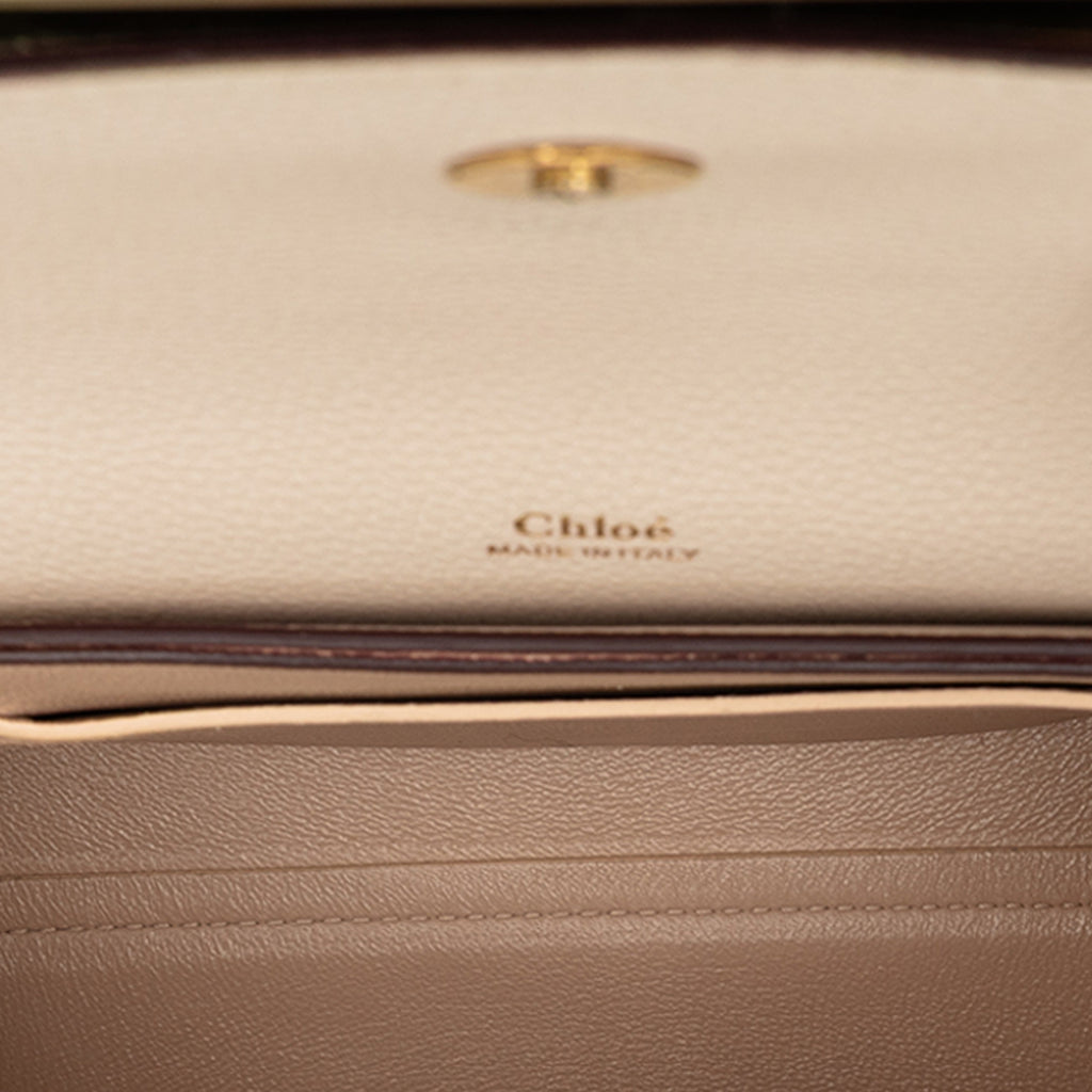 Sac Chloé Small Tricolor Cuir Clare Bandoulière – photo 4