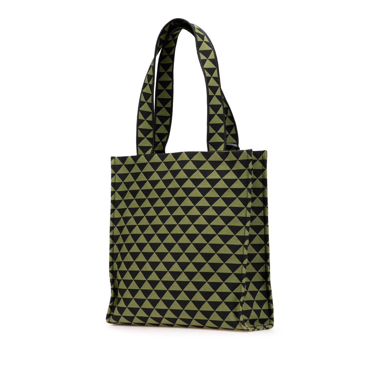 Sac Prada Jacquard Triangolo Symbole Shopping Cabas – photo 2