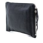 Sac Balenciaga Cuir de chèvre Motocross Classic Metallic Edge Pochette – photo 2