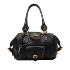 Sac Chloé Cuir Paddington Sac porté épaule - Noir