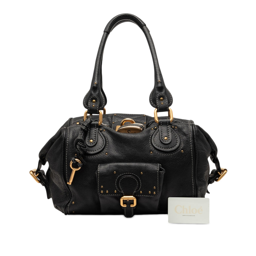 Sac Chloé Cuir Paddington Sac porté épaule – photo 8