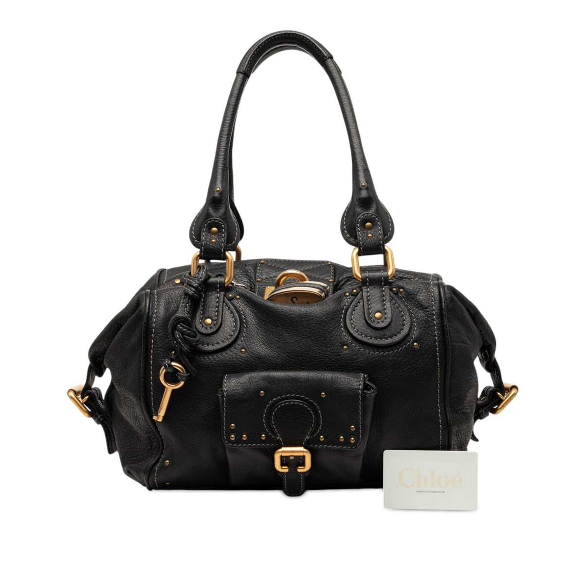 Sac Chloé Cuir Paddington Sac porté épaule – photo 8