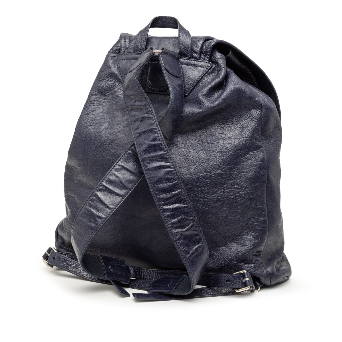 Sac Balenciaga Cuir d’agneau Motocross Classic Traveler Sac à dos – photo 2