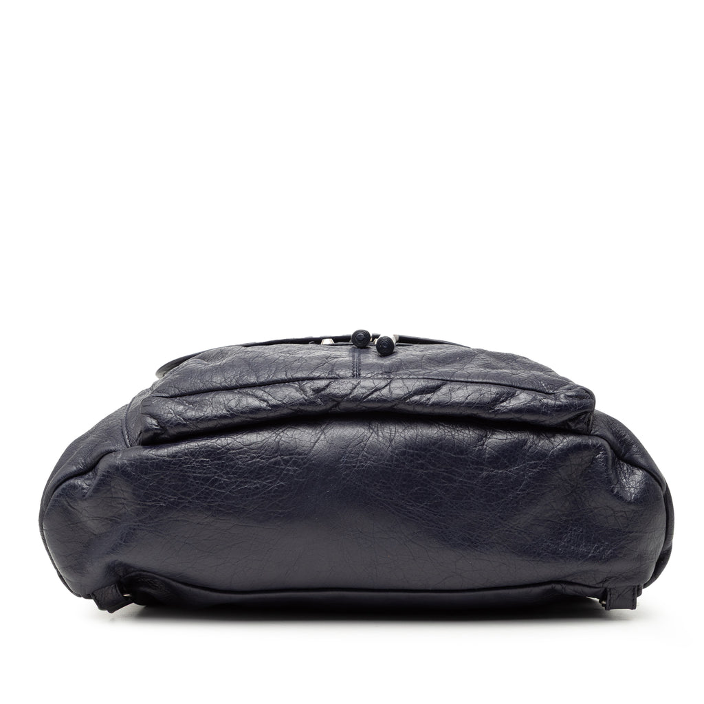 Sac Balenciaga Cuir d’agneau Motocross Classic Traveler Sac à dos – photo 3