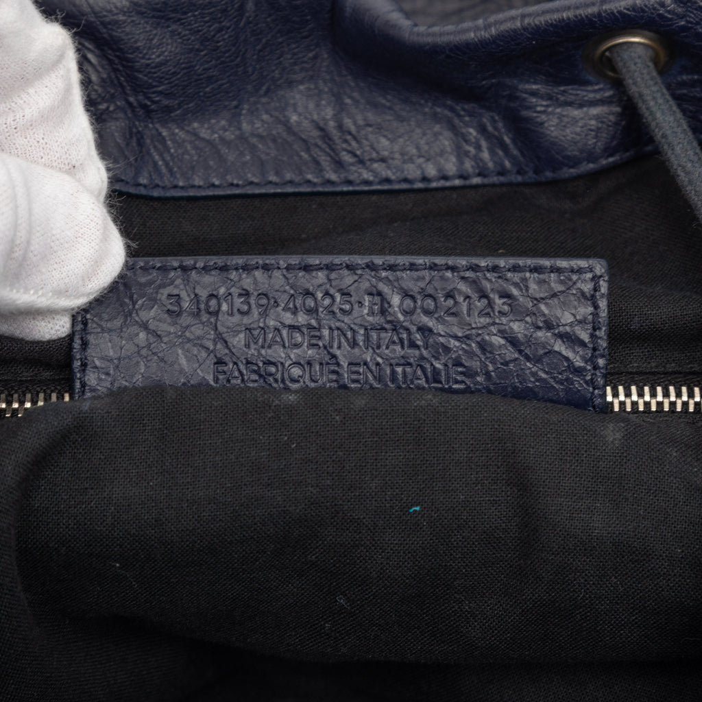 Sac Balenciaga Cuir d’agneau Motocross Classic Traveler Sac à dos – photo 6