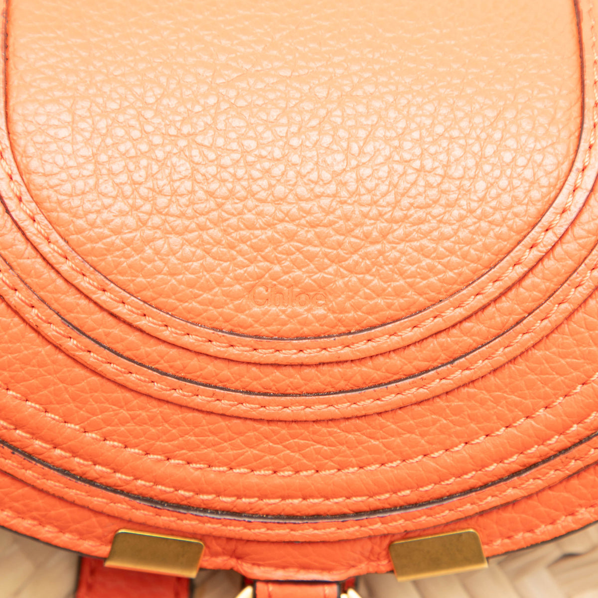 Sac Chloé Mini Raphia Marcie Basket Bandoulière – photo 5