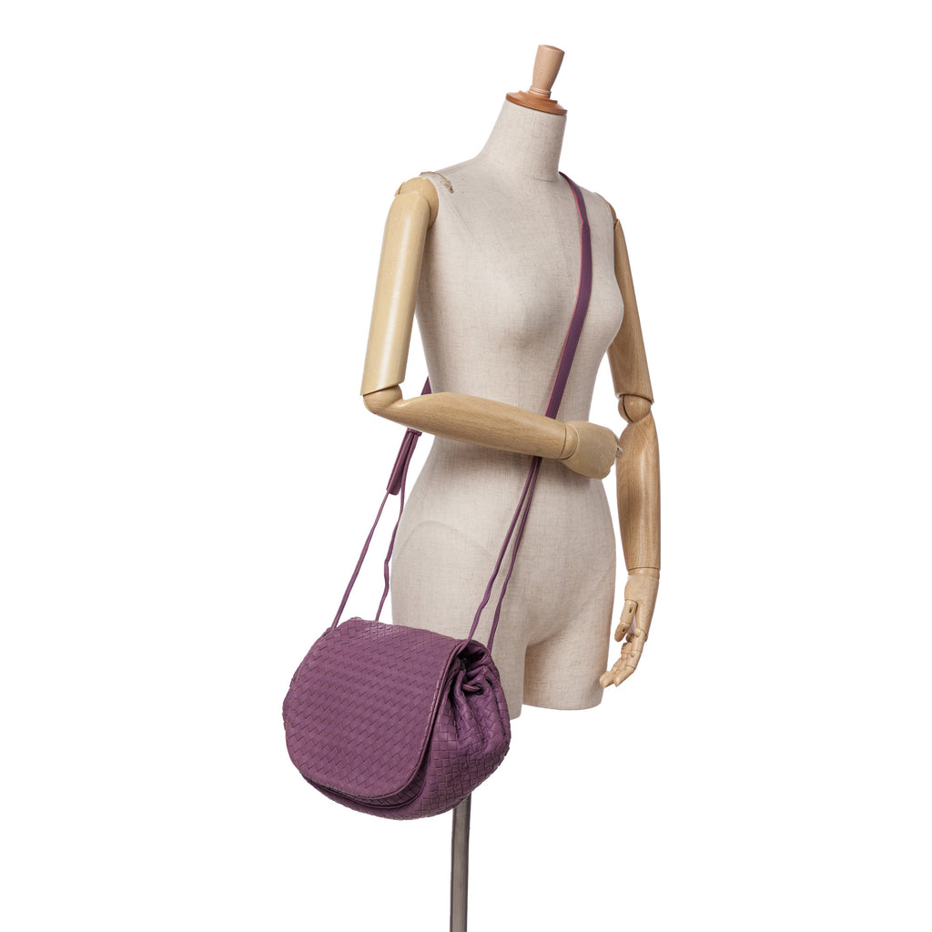 Sac Bottega Veneta Nappa Intrecciato Flap Bandoulière – photo 7