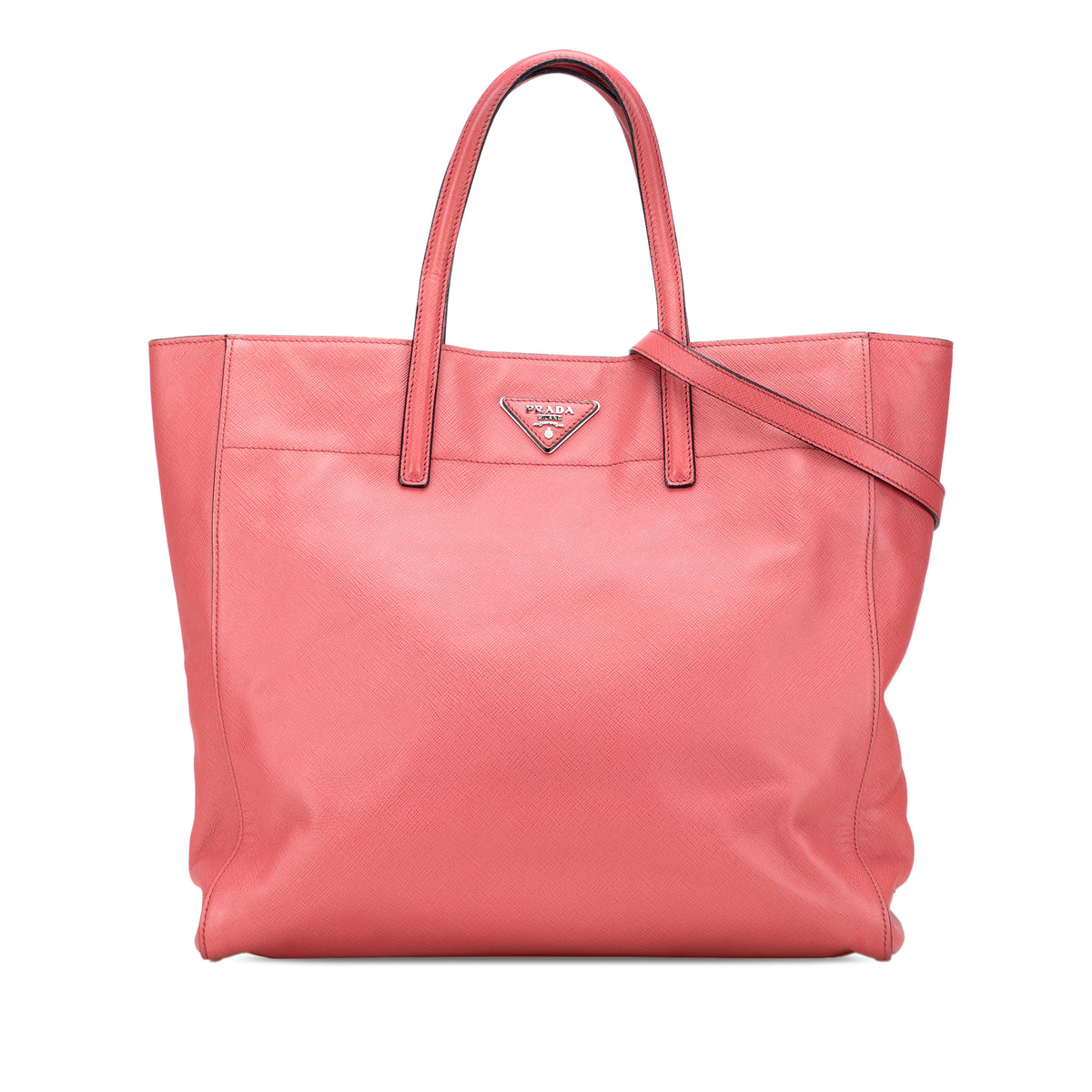 Sac Prada Saffiano Soft Cabas - Rose