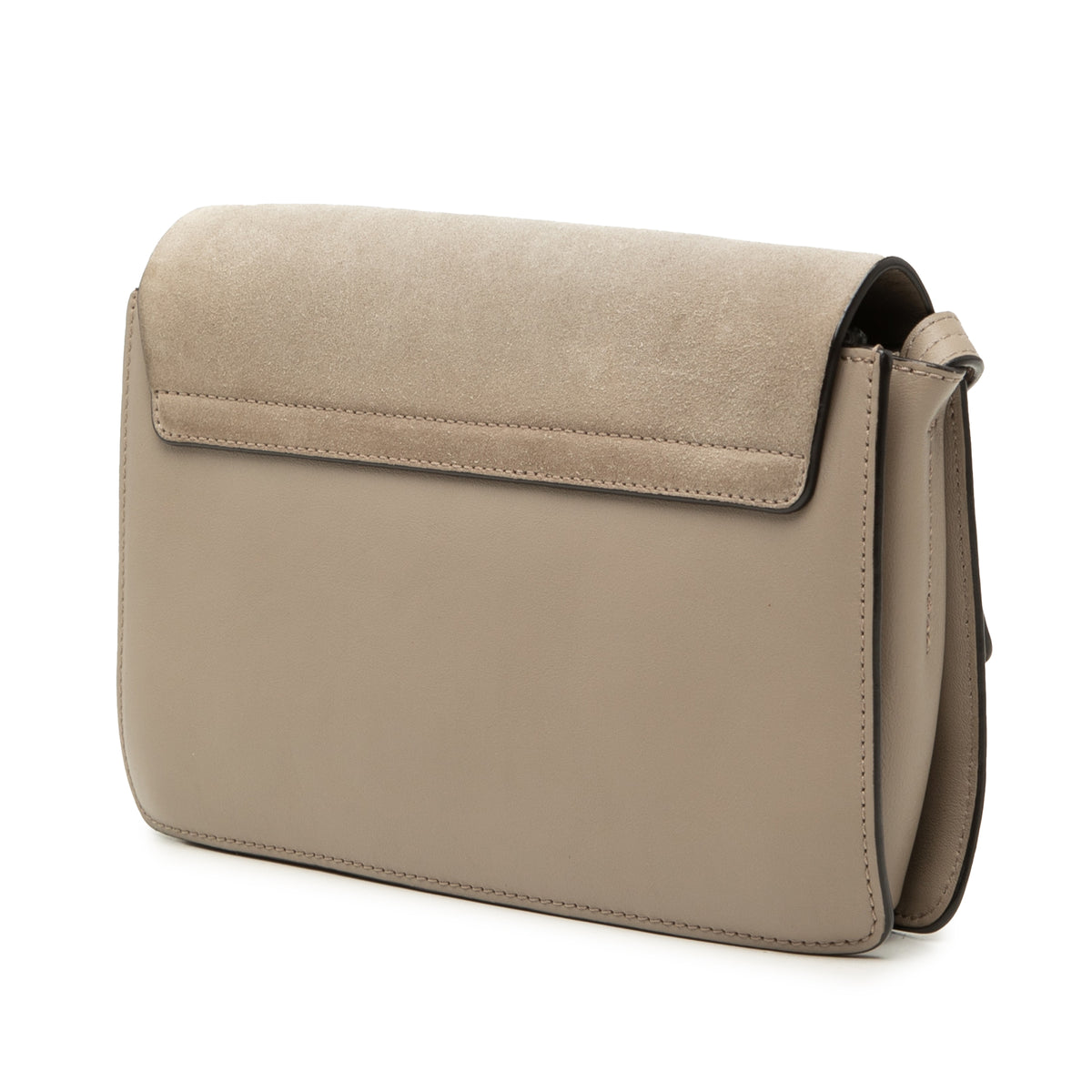 Sac Chloé Small Daim and Cuir de veau Faye Bandoulière – photo 2