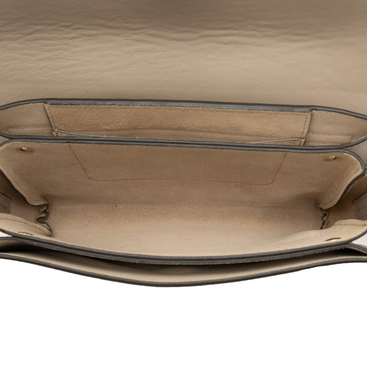 Sac Chloé Small Daim and Cuir de veau Faye Bandoulière – photo 4