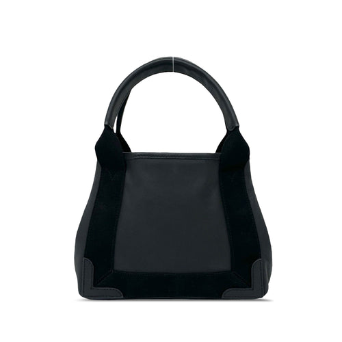 Bag Balenciaga Calfskin Perforated Navy Cabas Cabas XS – photo 2