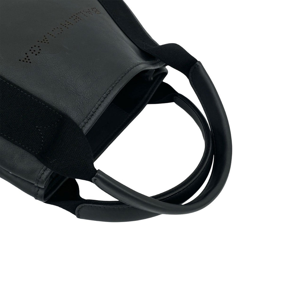 Sac Balenciaga Cuir de veau Perforated Navy Cabas Cabas XS – photo 8