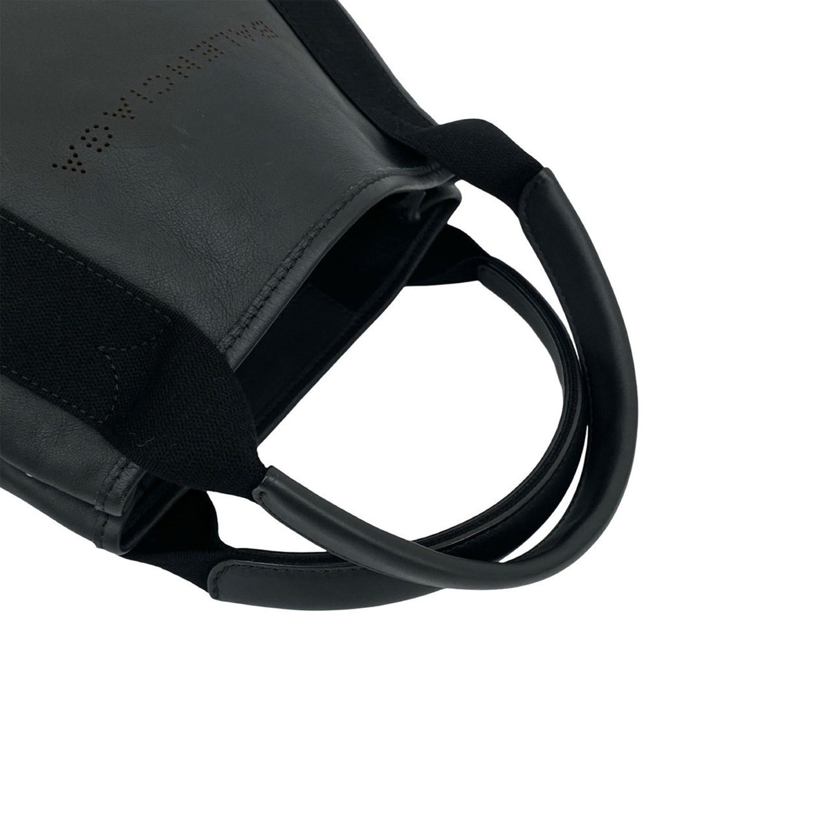 Sac Balenciaga Cuir de veau Perforated Navy Cabas Cabas XS – photo 8