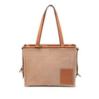 Sac Loewe Small Toile Cushion Cabas - Marron