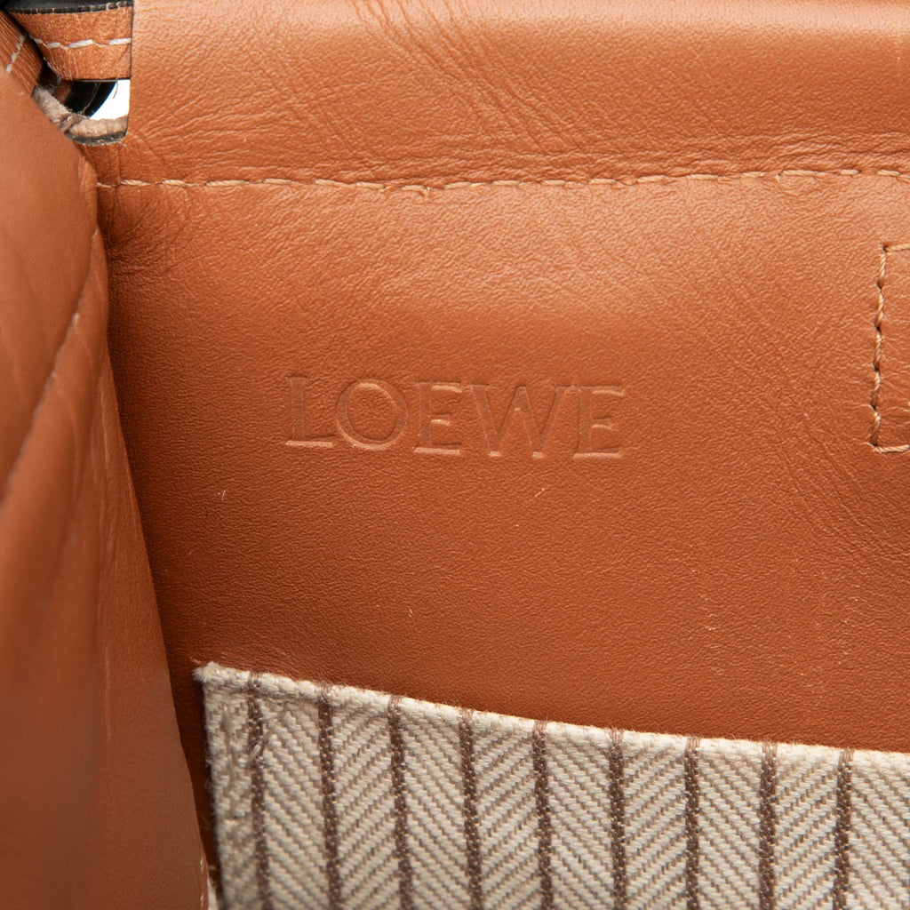 Sac Loewe Small Toile Cushion Cabas – photo 5