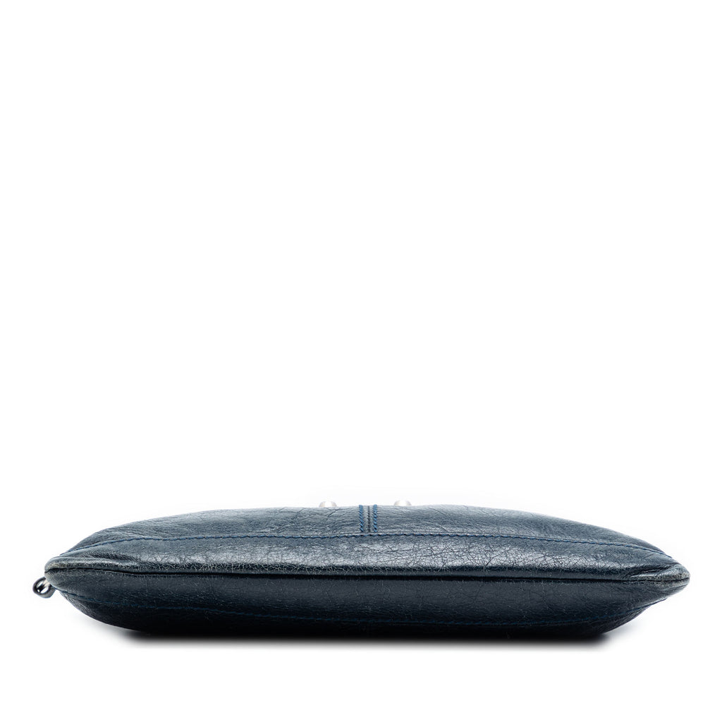 Sac Balenciaga Cuir d’agneau Motocross Classic Clip Pochette S – photo 3