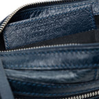 Sac Balenciaga Cuir d’agneau Motocross Classic Clip Pochette S – photo 6