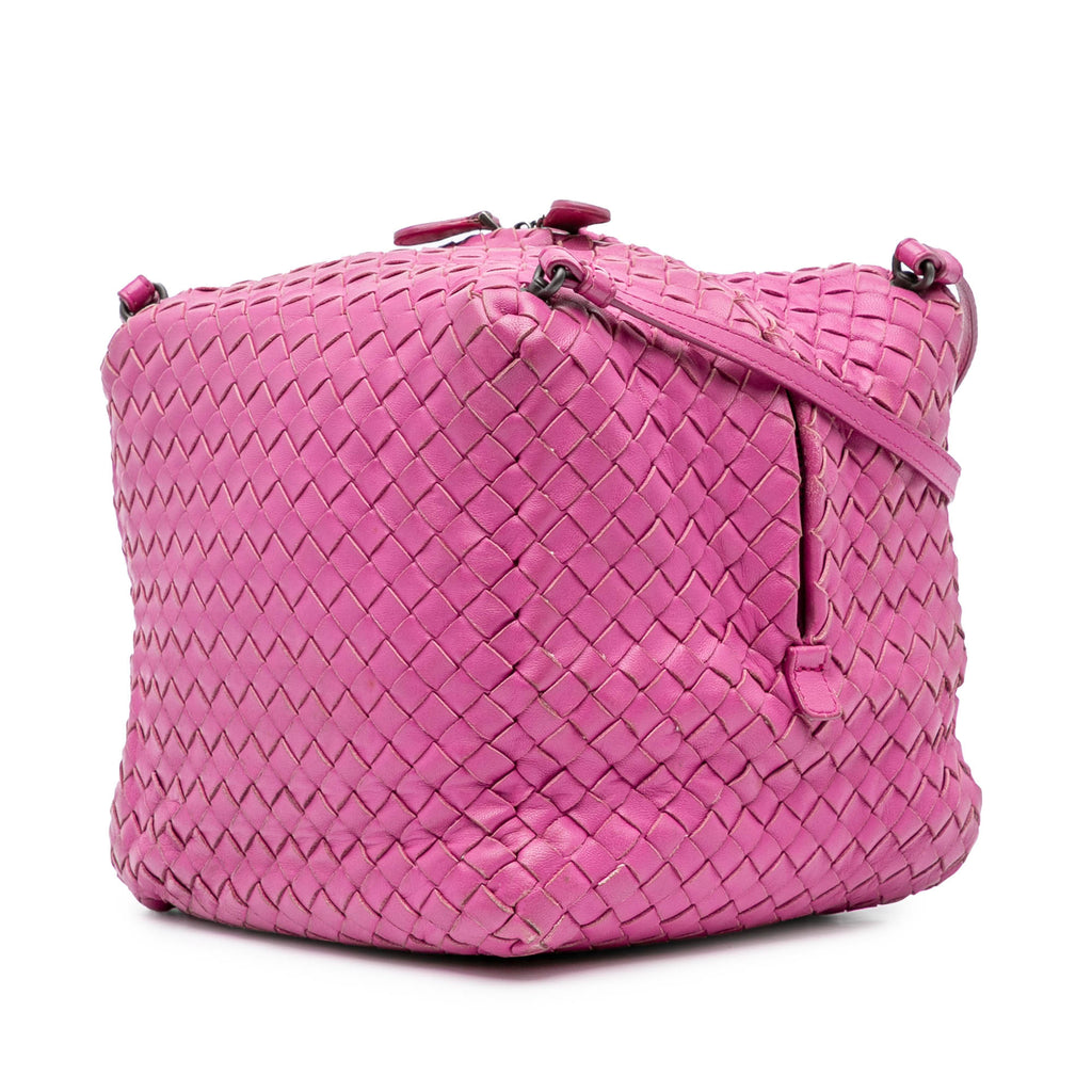 Sac Bottega Veneta Nappa Intrecciato Cube Bandoulière – photo 2