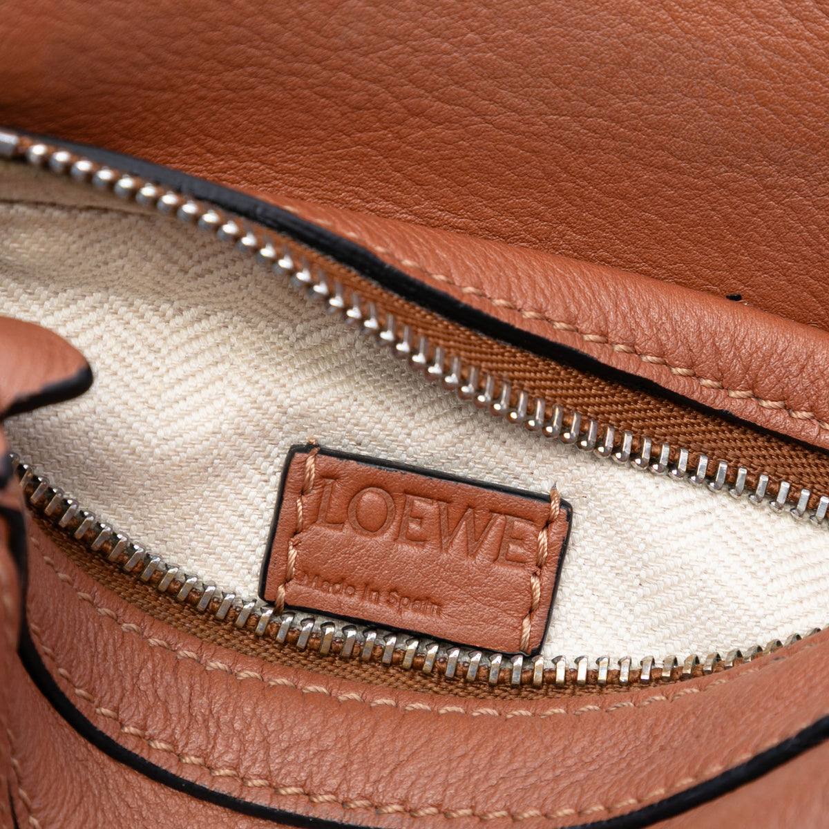 Sac Loewe Nano Cuir de veau Puzzle Sac à main – photo 5