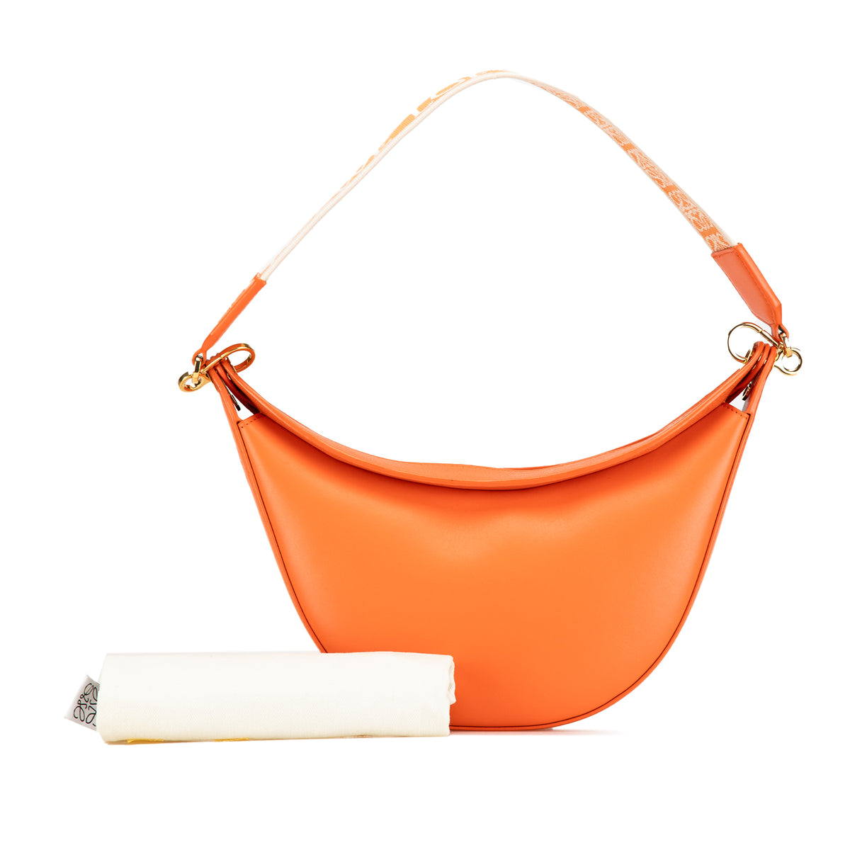 Sac Loewe Small Cuir Luna Hobo – photo 8