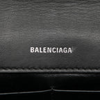 Sac Balenciaga Embossed Cuir Allover Logo BB Portefeuille chaîne – photo 5