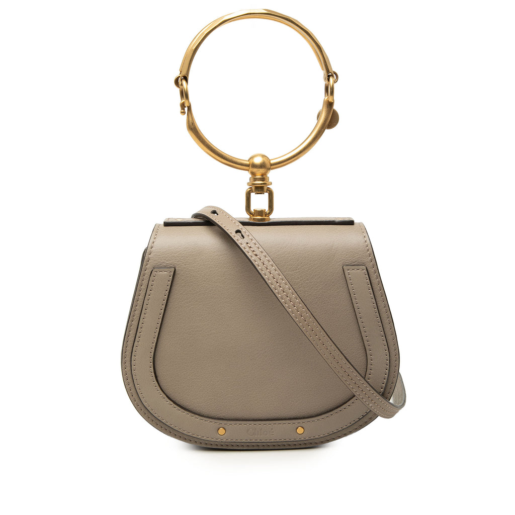 Sac Chloé Small Cuir Nile Bracelet Sac à main - Marron