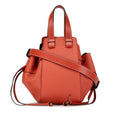 Sac Loewe Small Cuir Hammock Sac à main - Orange