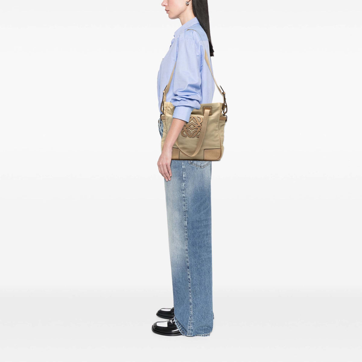 Sac Loewe Toile Anagram Sac à main – photo 7