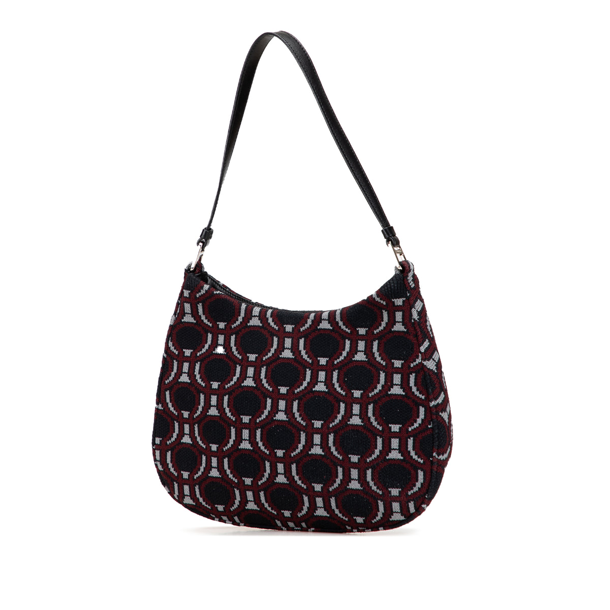 Sac Prada Jacquard Knit Cleo Sac porté épaule – photo 2