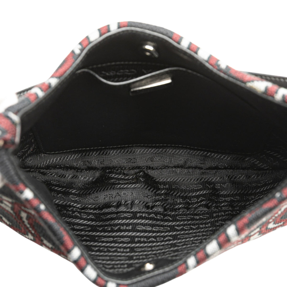 Sac Prada Jacquard Knit Cleo Sac porté épaule – photo 4