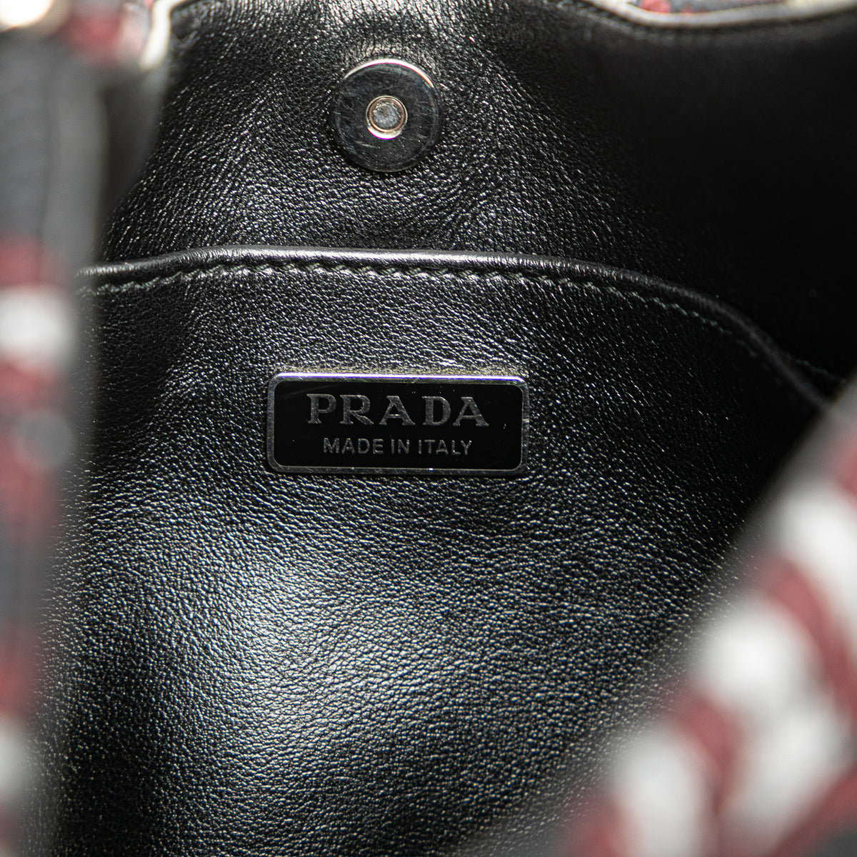 Sac Prada Jacquard Knit Cleo Sac porté épaule – photo 5