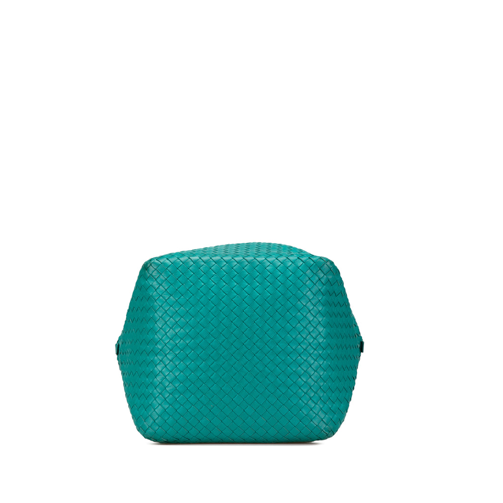 Sac Bottega Veneta Nappa Intrecciato Cube Sac porté épaule – photo 3
