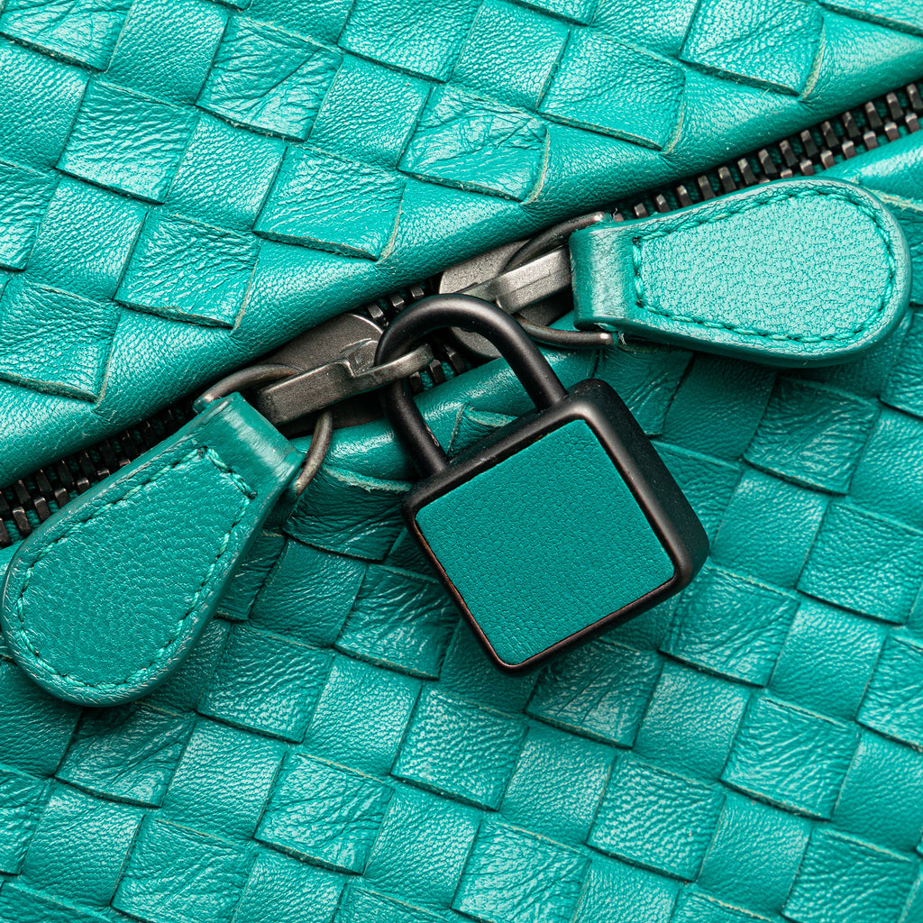 Sac Bottega Veneta Nappa Intrecciato Cube Sac porté épaule – photo 7