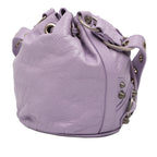 Sac Balenciaga Cuir d’agneau Le Cagole Sac seau XS – photo 2