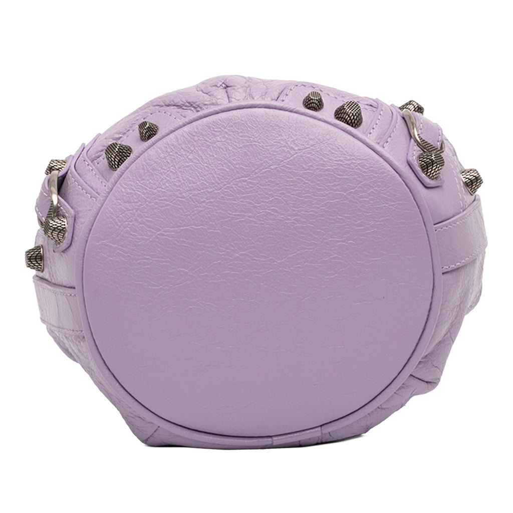 Sac Balenciaga Cuir d’agneau Le Cagole Sac seau XS – photo 3