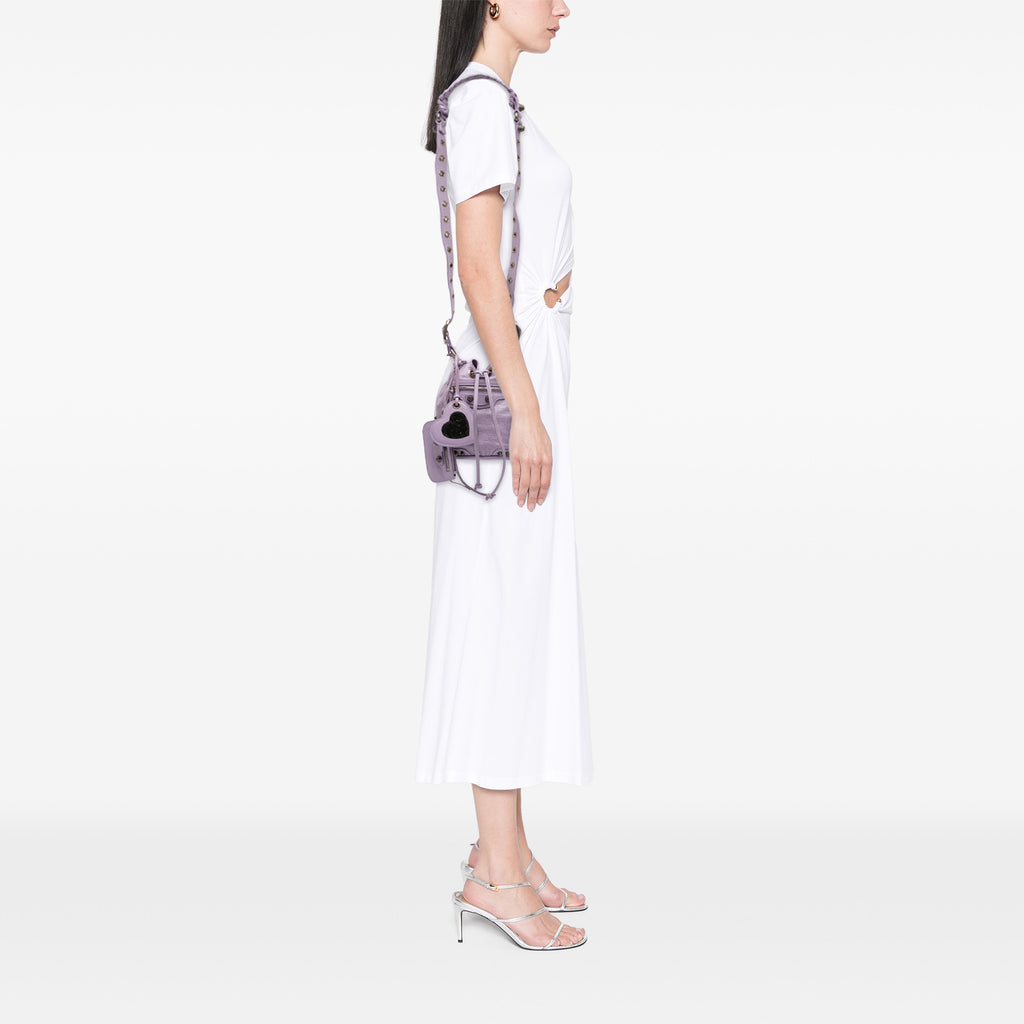 Sac Balenciaga Cuir d’agneau Le Cagole Sac seau XS – photo 7