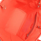 Sac Neverfull MM Vintage en toile monogramme rose rouge