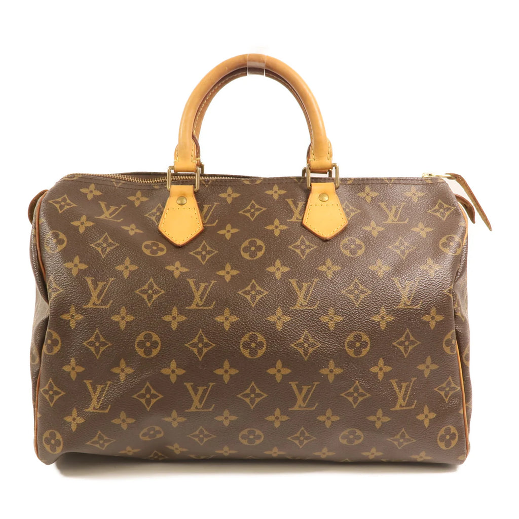 Sac Speedy 35 en toile monogram marron