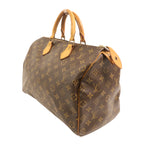 Sac Speedy 35 en toile monogram marron