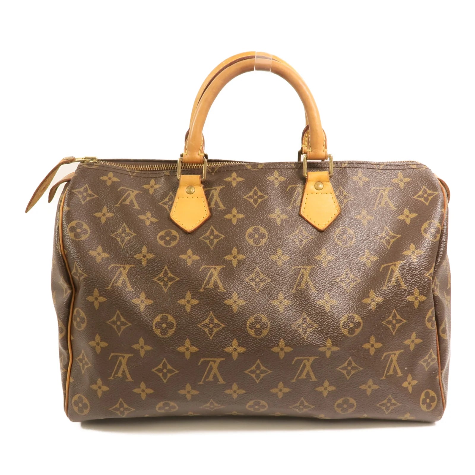 Sac Speedy 35 en toile monogram marron