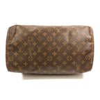Sac Speedy 35 en toile monogram marron
