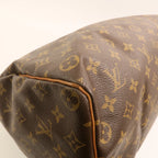 Sac Speedy 35 en toile monogram marron
