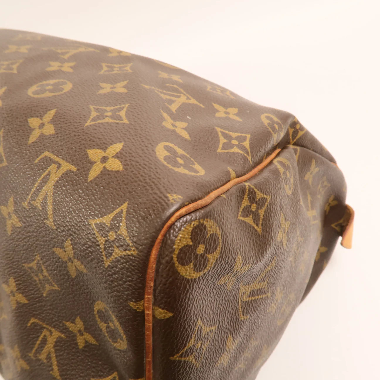 Sac Speedy 35 en toile monogram marron