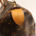 Sac Speedy 35 en toile monogram marron