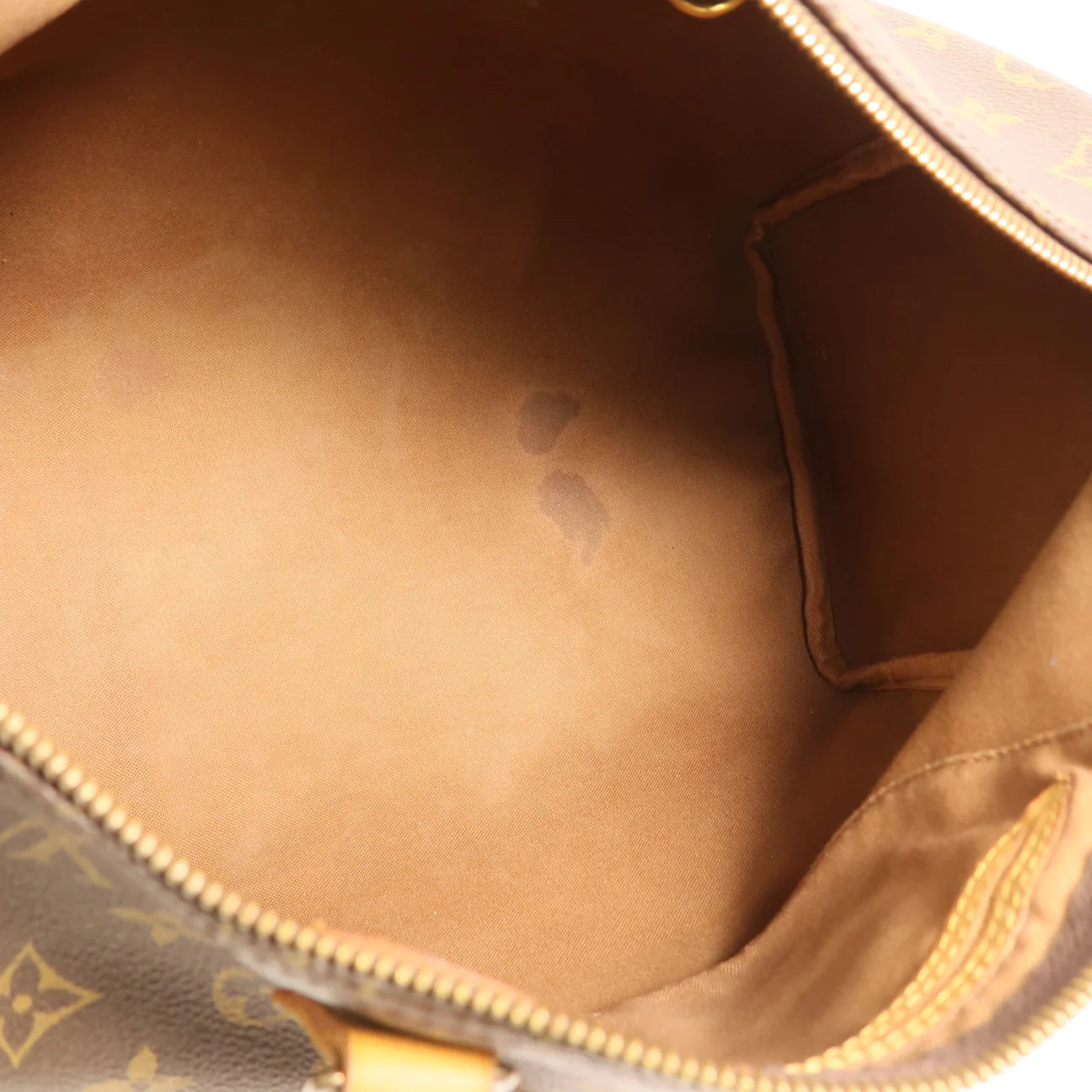 Sac Speedy 35 en toile monogram marron