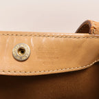 Tote Bag GHW aus Monogramm-Leinen braun