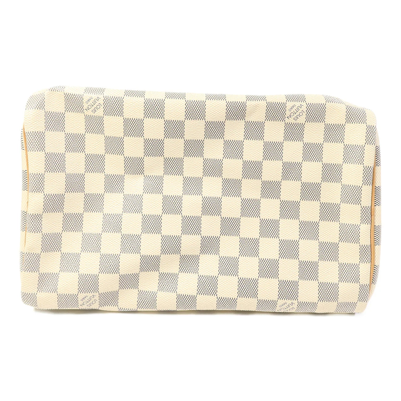 Sac Speedy 30 Vintage en toile damier azur