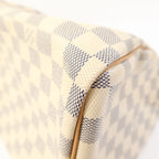 Sac Speedy 30 Vintage en toile damier azur